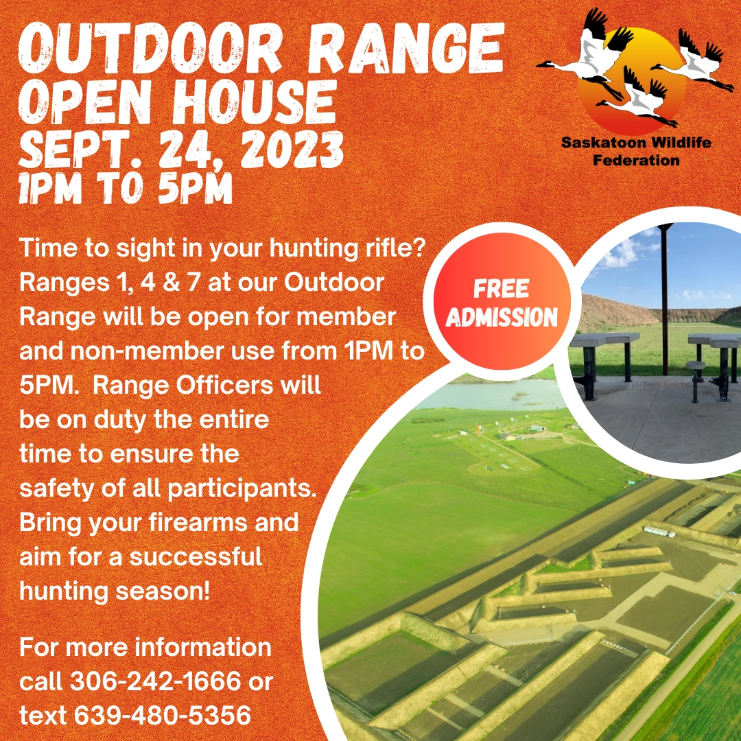 Outdoor Range Open House Flyer
